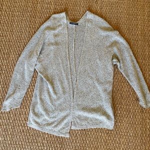 Brandy Melville, one size, light grey/black sweater